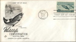 Wildlife Conservation Series 1956 Conserve Our Natural Resources First Day Cover