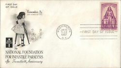 National Foundation for Infantile Paralysis First Day Cover