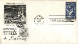 Commemorating Steel's First Century First Day Covers First Day Cover First Day Cover First Day Cover