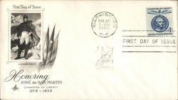 Honoring Jose de San Martin - Champion of Liberty 1778-1850 First Day Covers First Day Cover First Day Cover First Day Cover