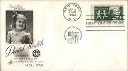 Centenary of the American Dental Association First Day Cover