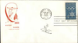 1960 Winter Games First Day Covers First Day Cover First Day Cover First Day Cover