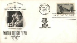 United States Committee for Refugees World Refugee Year 1959 - 1960 First Day Covers First Day Cover First Day Cover First Day Cover