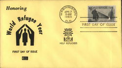 Honoring World Refugee Year First Day Covers First Day Cover First Day Cover First Day Cover