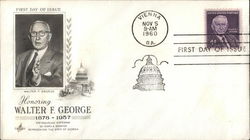 Honoring Walter F. George First Day Cover