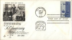 Commemorating the 50th Anniversary of the First Women's Compensation Law in the United State 1911-19 First Day Covers First Day  First Day Cover