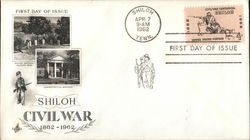 Civil War Centennial,Shiloh, 1862-1962 First Day Cover