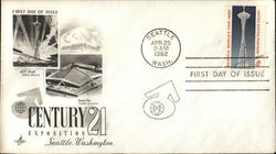 Century 21 Exposition Seattle, Washington First Day Cover