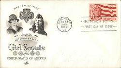 50th Anniversary Girl Scouts of the United States of America 1912 - 1962 First Day Covers First Day Cover First Day Cover First Day Cover