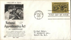 25th Anniversary National Apprenticeship Act First Day Cover