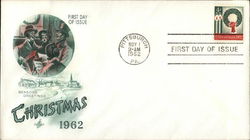 Christmas 1962 First Day Covers First Day Cover First Day Cover First Day Cover