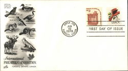 International Philatelic Exhibition Toronto Ontario, Canada First Day Covers First Day Cover First Day Cover First Day Cover