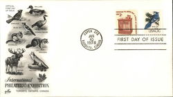 International Philatelic Exhibition Toronto Ontario, Canada First Day Covers First Day Cover First Day Cover First Day Cover