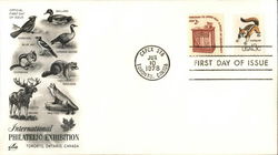 International Philatelic Exhibition Toronto Ontario, Canada First Day Covers First Day Cover First Day Cover First Day Cover