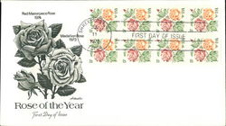 Rose of the Year First Day Covers First Day Cover First Day Cover First Day Cover