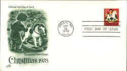 Season's Greetings Christmas 1978 First Day Covers First Day Cover First Day Cover First Day Cover