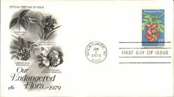 Our Endangered Flora 1979 First Day Cover