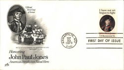 Honoring John Paul Jones American Revolution, Naval Hero First Day Covers First Day Cover First Day Cover First Day Cover