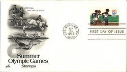 Summer Olympic Games1979 First Day Covers First Day Cover First Day Cover First Day Cover