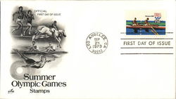 Summer Olympic Games1979 First Day Covers First Day Cover First Day Cover First Day Cover