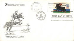 1980 Olympic Games First Day Cover