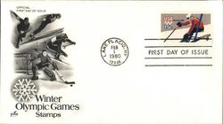 Winter Olympic Games Stamps First Day Covers First Day Cover First Day Cover First Day Cover