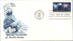 Special Occasions Booklet Stamps First Day Cover