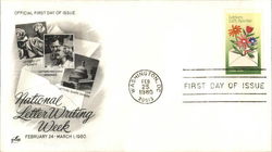 National Letter Writing Week First Day Cover