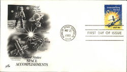 United States Space Accomplishments First Day Covers First Day Cover First Day Cover First Day Cover