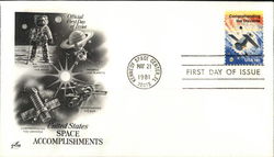 United States Space Accomplishments First Day Covers First Day Cover First Day Cover First Day Cover