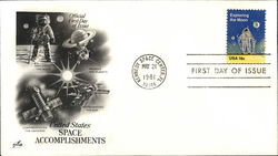 United States Space Accomplishments First Day Covers First Day Cover First Day Cover First Day Cover