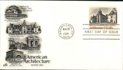 American Architecture First Day Covers First Day Cover First Day Cover First Day Cover