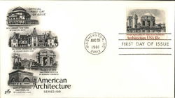 American Architecture Series 1981 First Day Covers First Day Cover First Day Cover First Day Cover