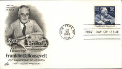 Honoring Franklin D. Roosevelt First Day Cover