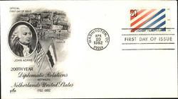 200th Year of Diplomatic Relations Between Netherlands and the United States First Day Covers First Day Cover First Day Cover First Day Cover