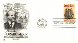 Honoring Horatio Alger: 150th Anniversary of His Birth, 1832-1982 First Day Cover