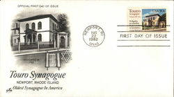 Touro Synagogue, Newport, Rhode Island First Day Cover