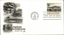 American Architecture Series of 1982 First Day Covers First Day Cover First Day Cover First Day Cover