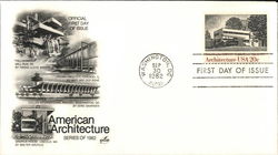 American Architecture Series of 1982 First Day Covers First Day Cover First Day Cover First Day Cover