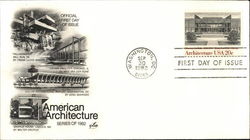 American Architecture First Day Covers First Day Cover First Day Cover First Day Cover