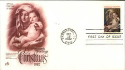 Christmas 1982 - Season's Greetings First Day Cover