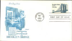 Commemorating the 100th Anniversary of the Brooklyn Bridge First Day Cover