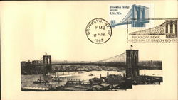 Brooklyn Bridge Centennial Celebration 1883 - 1983 First Day Cover