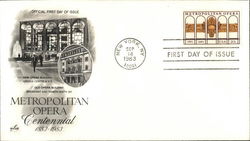 Metropolitan Opera Centennial 1883 - 1983 First Day Covers First Day Cover First Day Cover First Day Cover