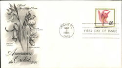 American Orchids 1984 First Day Covers First Day Cover First Day Cover First Day Cover