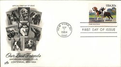 Our Best Friends First Day Cover