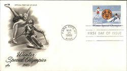 Winter Special Olympics - 1985 First Day Covers First Day Cover First Day Cover First Day Cover