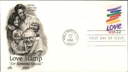 The Love Stamp "For Someone Special" 1985 First Day Cover