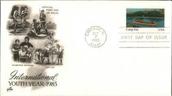 International Youth Year, 1985 First Day Covers First Day Cover First Day Cover First Day Cover