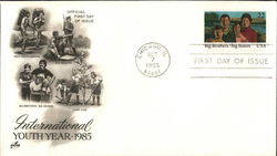 International Youth Year, 1985 First Day Covers First Day Cover First Day Cover First Day Cover